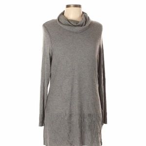 Grey Adrienne Vittadini turtleneck sweater